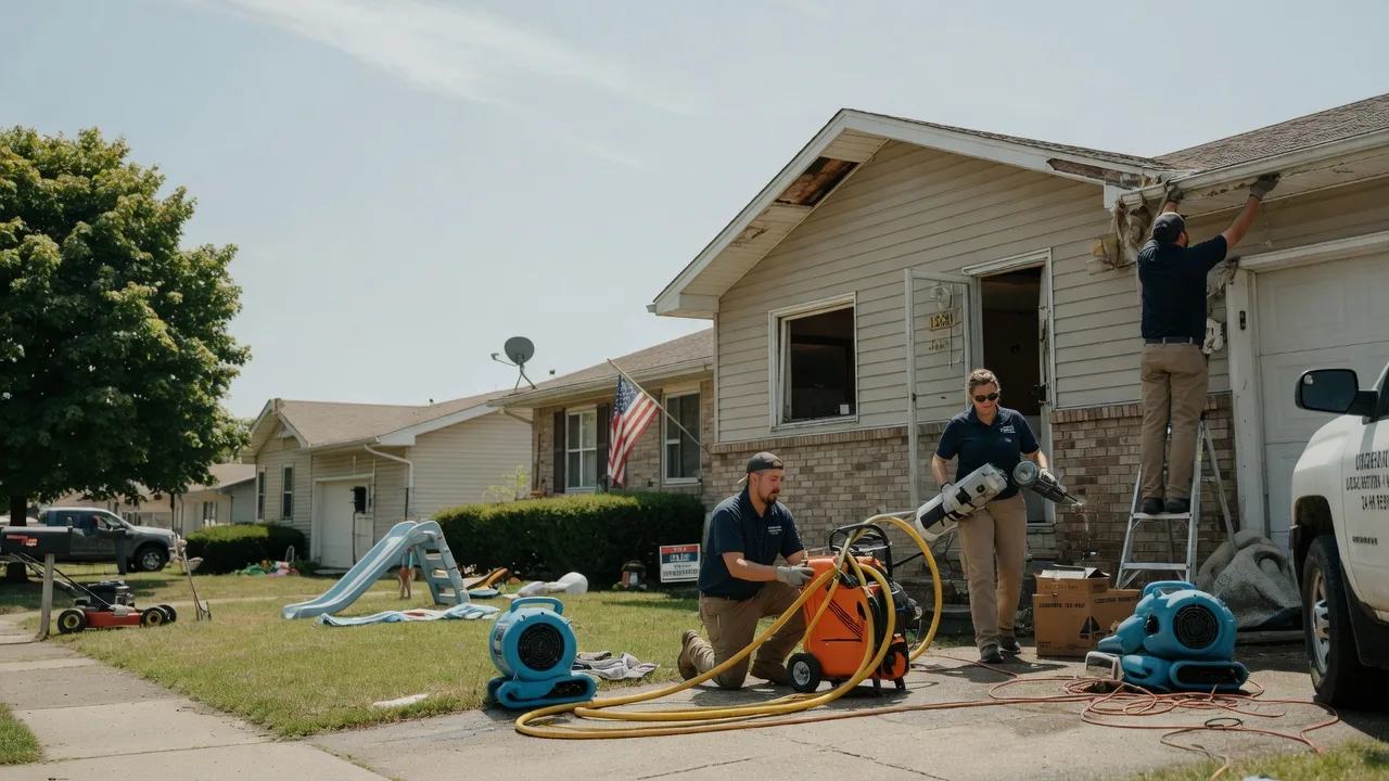 Water Damage Restoration in West Lafayette, IN near me